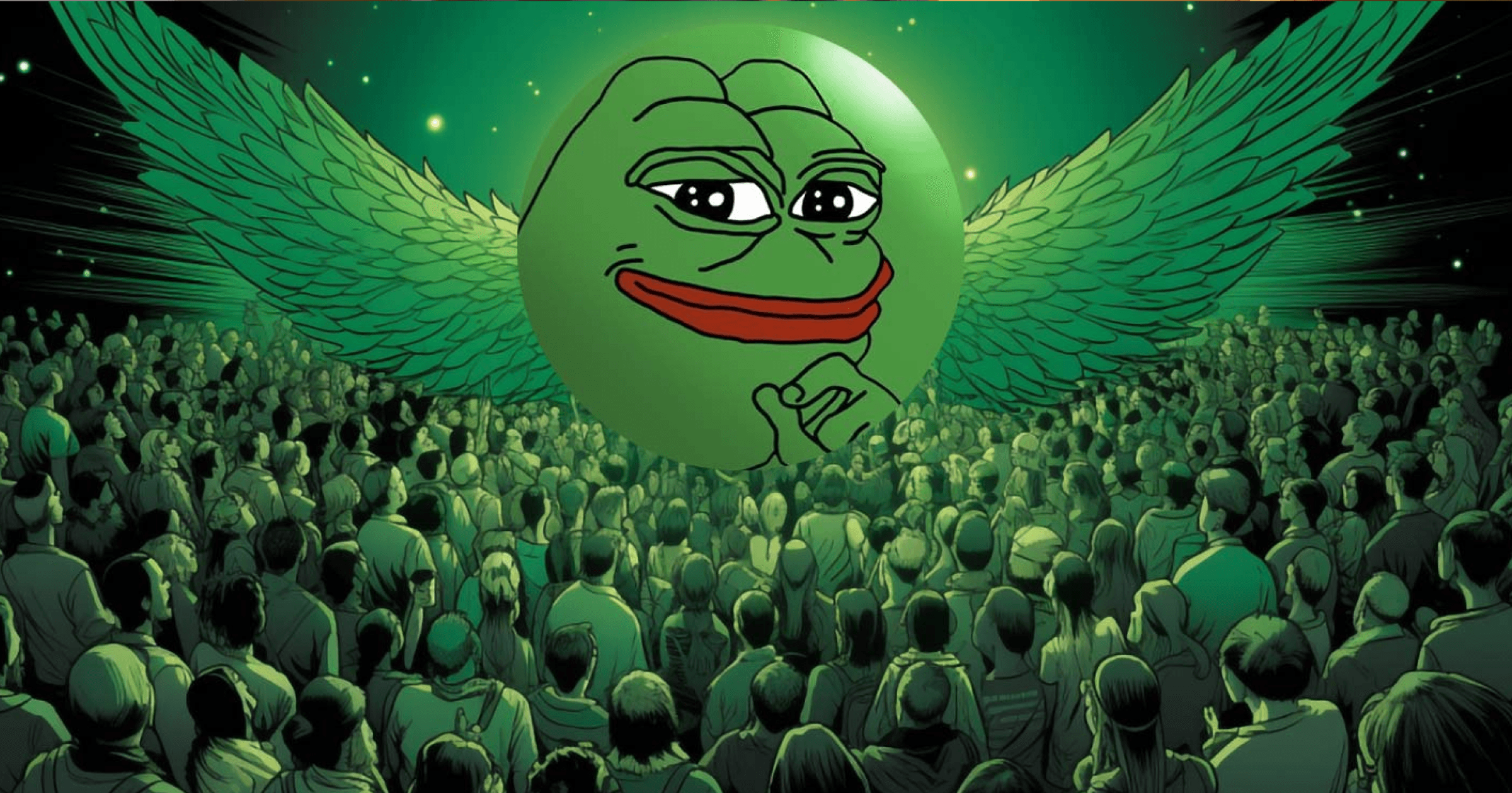 佩佩蛙絕地大反彈！PEPE 幣是什麼？青蛙系迷因背後文化一次看懂隨著比特幣止跌，迷因幣板塊反彈，$PEPE 領漲並帶動其他青蛙迷因幣。深潮 TechFlow 盤點了熱門佩佩蛙家族成員及其相關代幣。