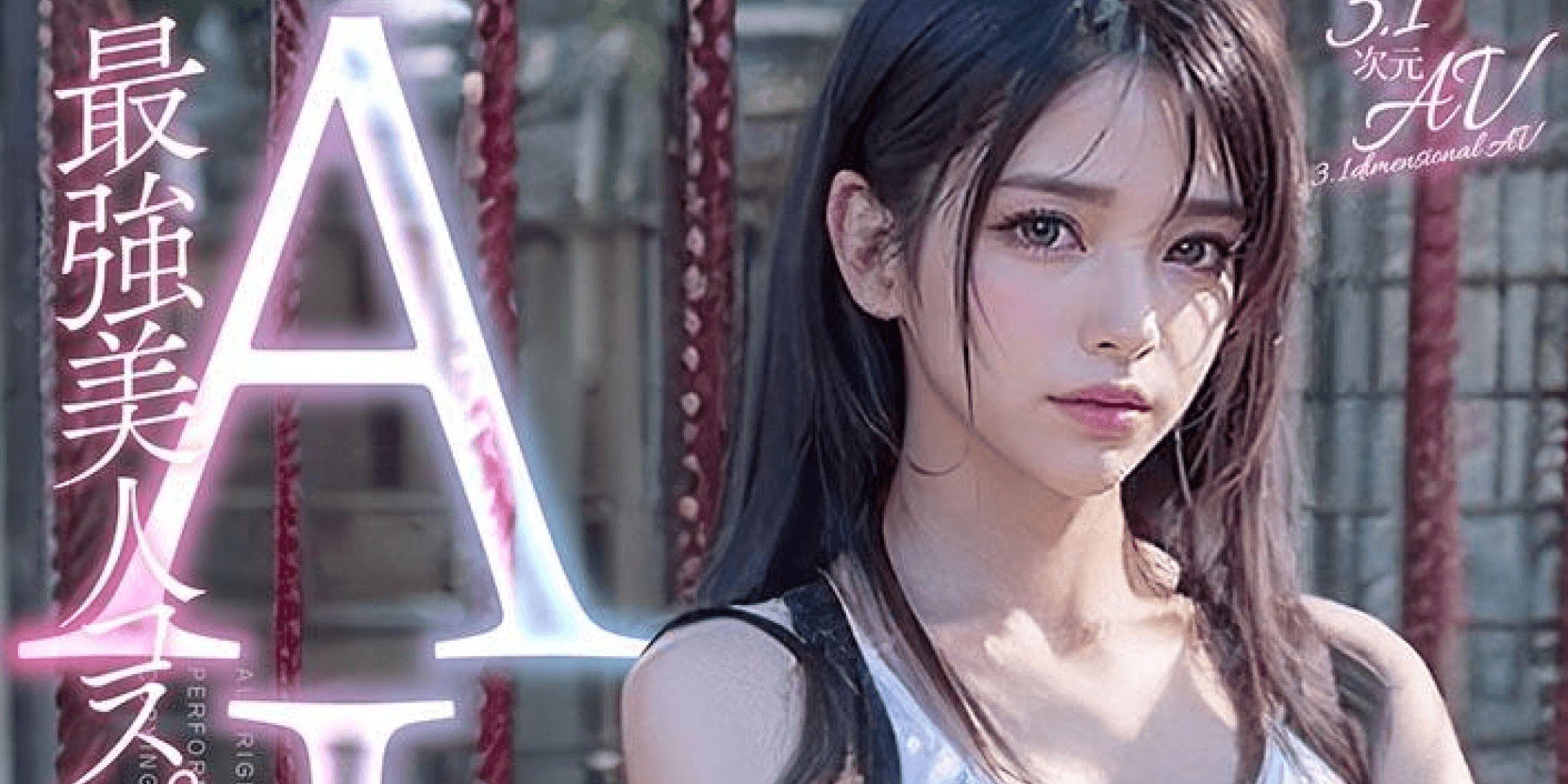 最 H 幻想！日本 AI AV 女優「蒂法 Cosplay」新片將發售，女神級宣傳照曝光