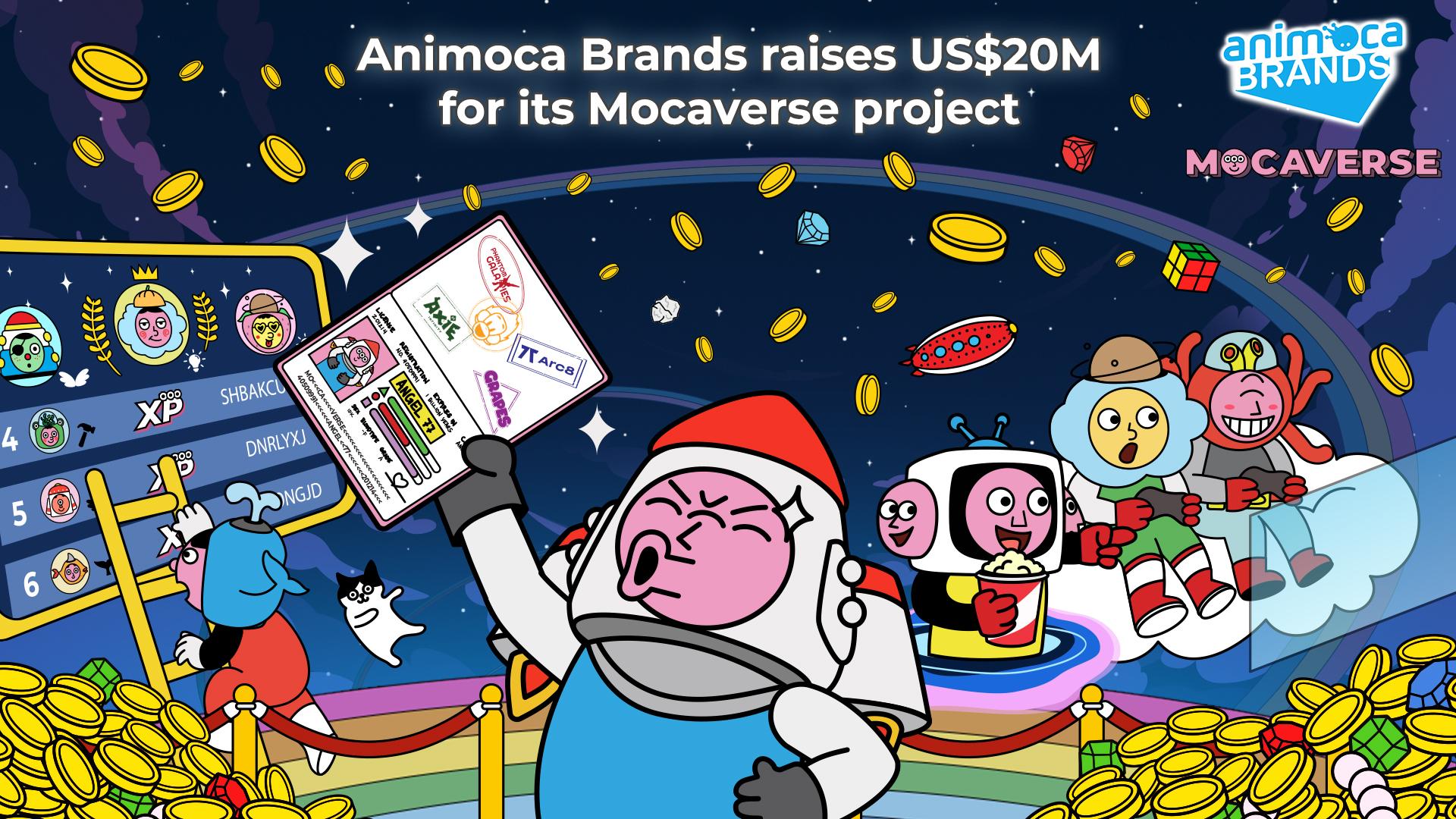 新資金將用於推進 Mocaverse 項目,包括產品開發、促進 Web3 採用,以擴大Animoca Brands在Web3公司和項目中約450家投資組合的遊戲、文化和娛樂生態系統。在熊市融資2千萬鎂!新NFT項目Mocaverse有何厲害之處?