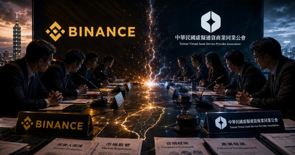 把幣安列警示名單!台灣VASP公會:未獲金管會牌照,不能在台打廣告