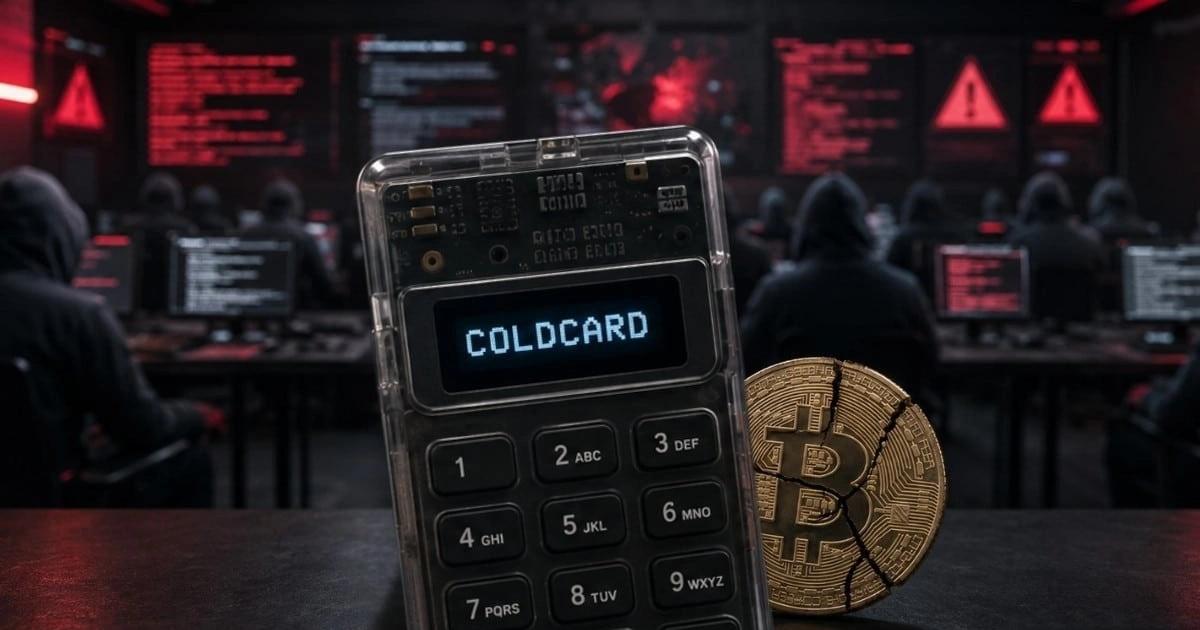 Coldcard冷錢包遭駭案延燒!損失突破1.3億鎂,攻擊者擴增至15人