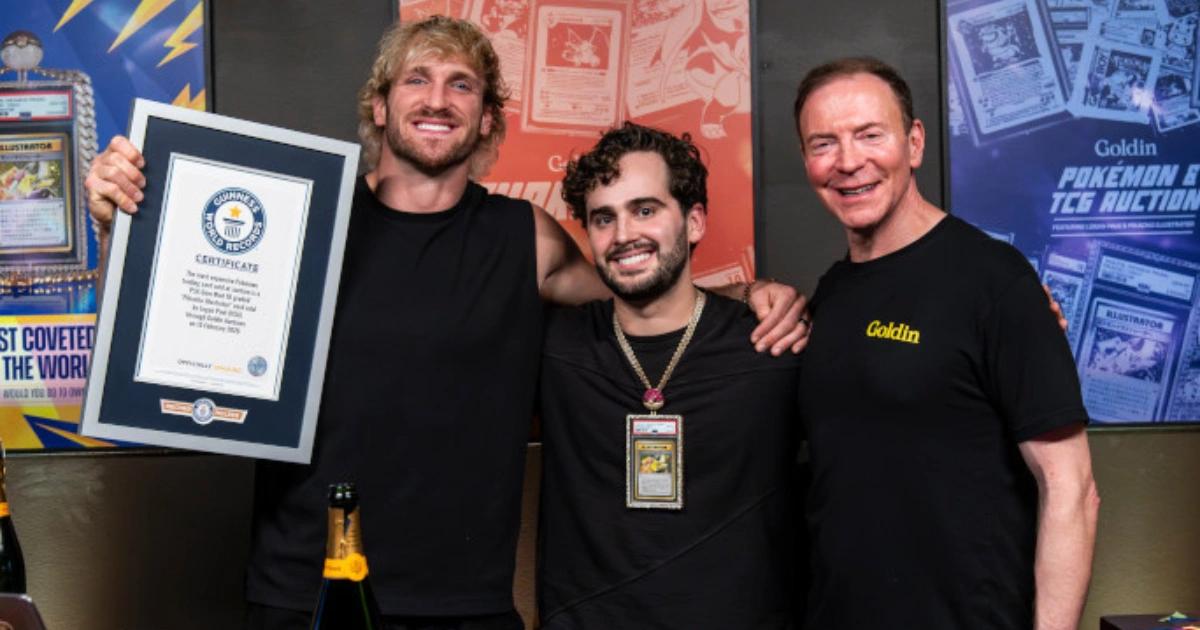 Logan Paul的皮卡丘卡牌成功售出1649萬鎂,但慘遭翻出黑歷史