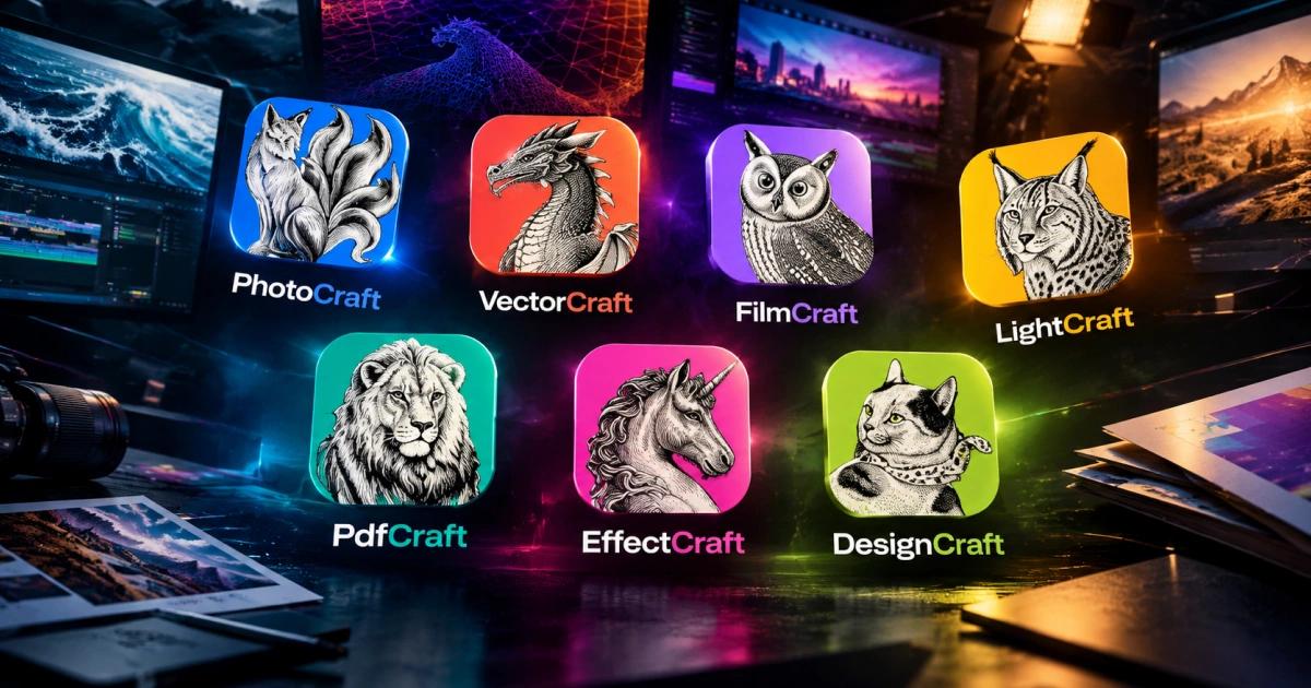 仿Adobe全家桶Crafting Apps怎麼用?功能差異?免費開源背後爭議一次看