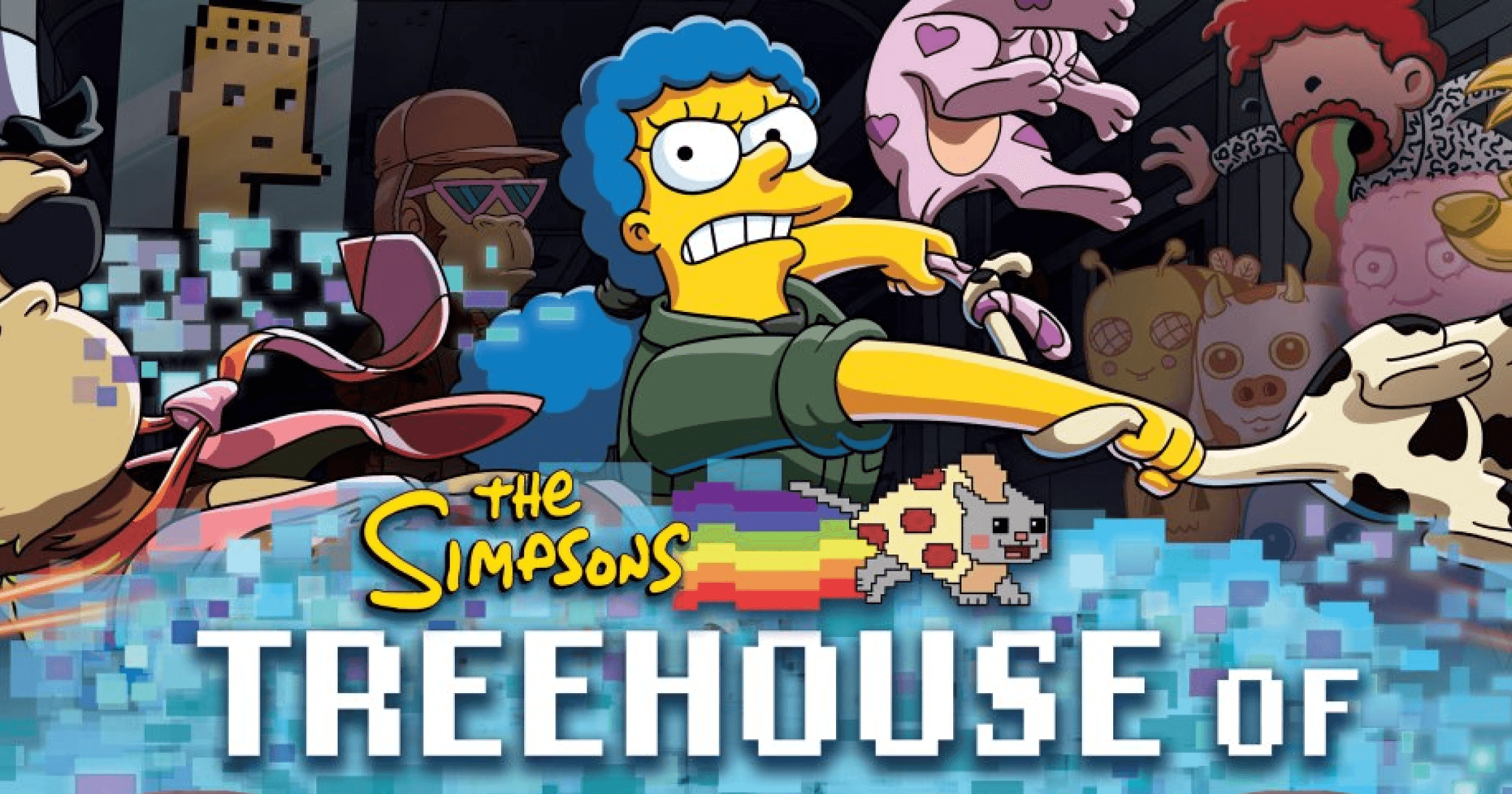 知名美國諷刺喜劇動畫《辛普森家庭》,一直以來都以針貶時事、神準預測未來為名,而近日在該動畫的萬聖節主題選集《恐怖樹屋》中,居然驚見《無聊猿》、 Doodles 等知名藍籌 NFT 的身影? 《辛普森家庭》最新海報驚見「NFT彩蛋」!無聊猿會怎麼在劇中登場?