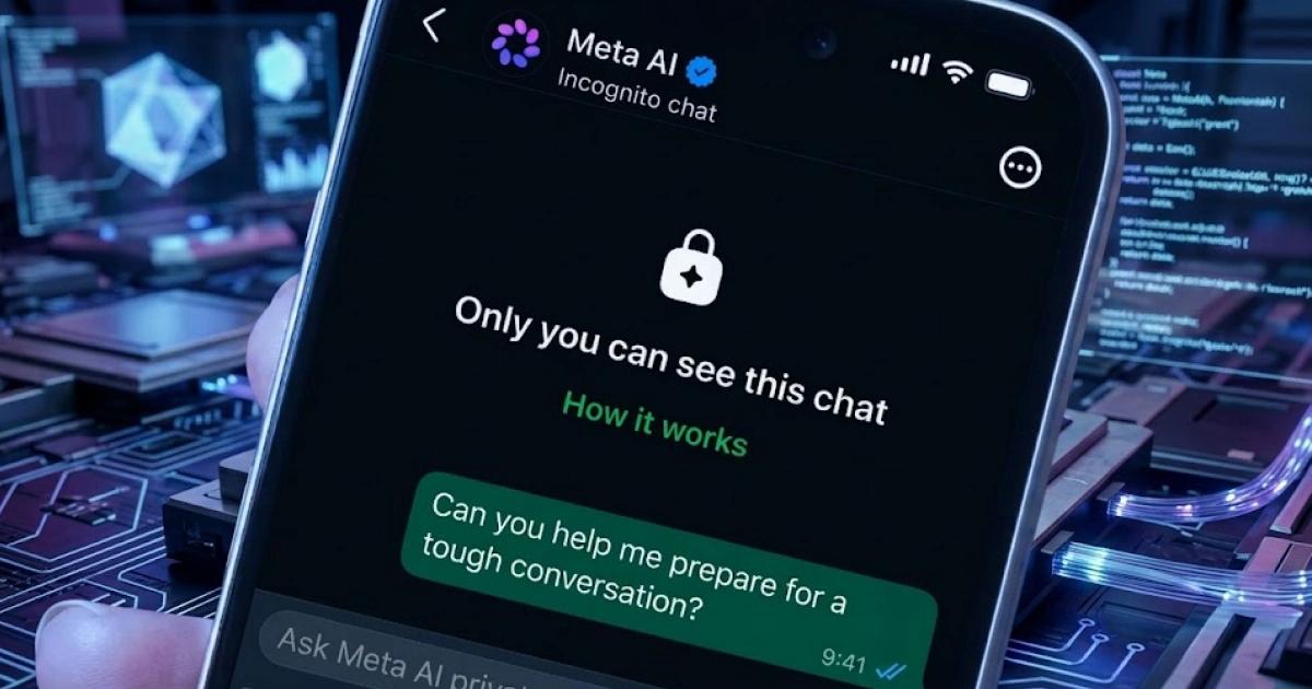 WhatsApp推Meta AI 無痕對話:號稱連Meta都看不了,但有一大隱憂