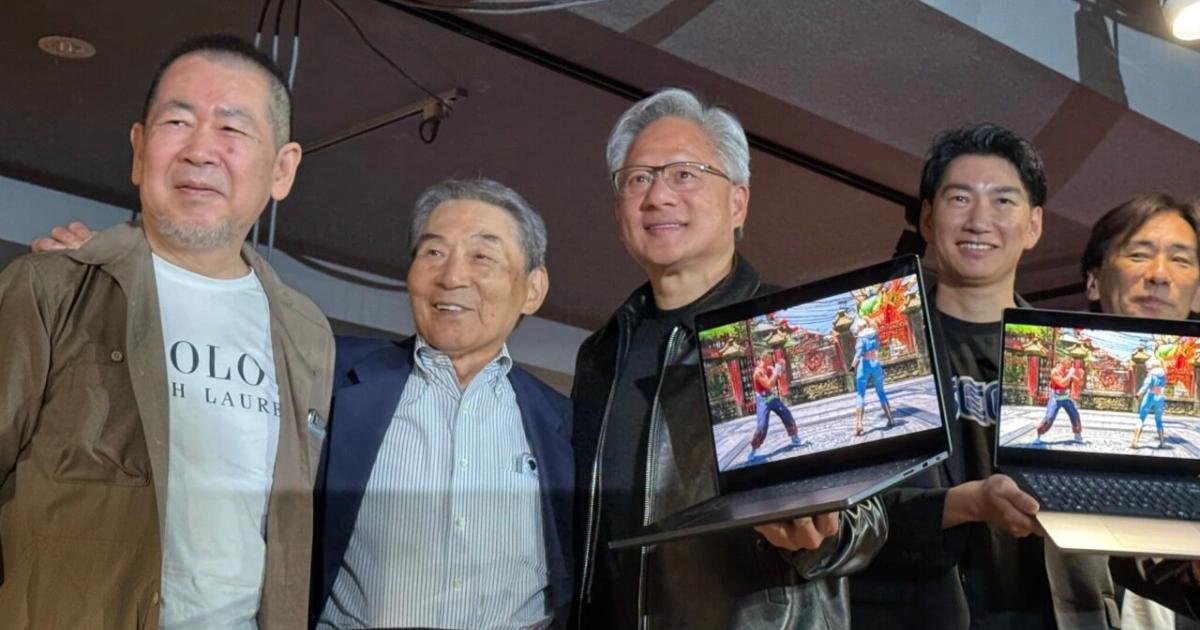 黃仁勳到秋葉原謝SEGA三十年前救命恩!更結盟日本四大廠佈局實體AI