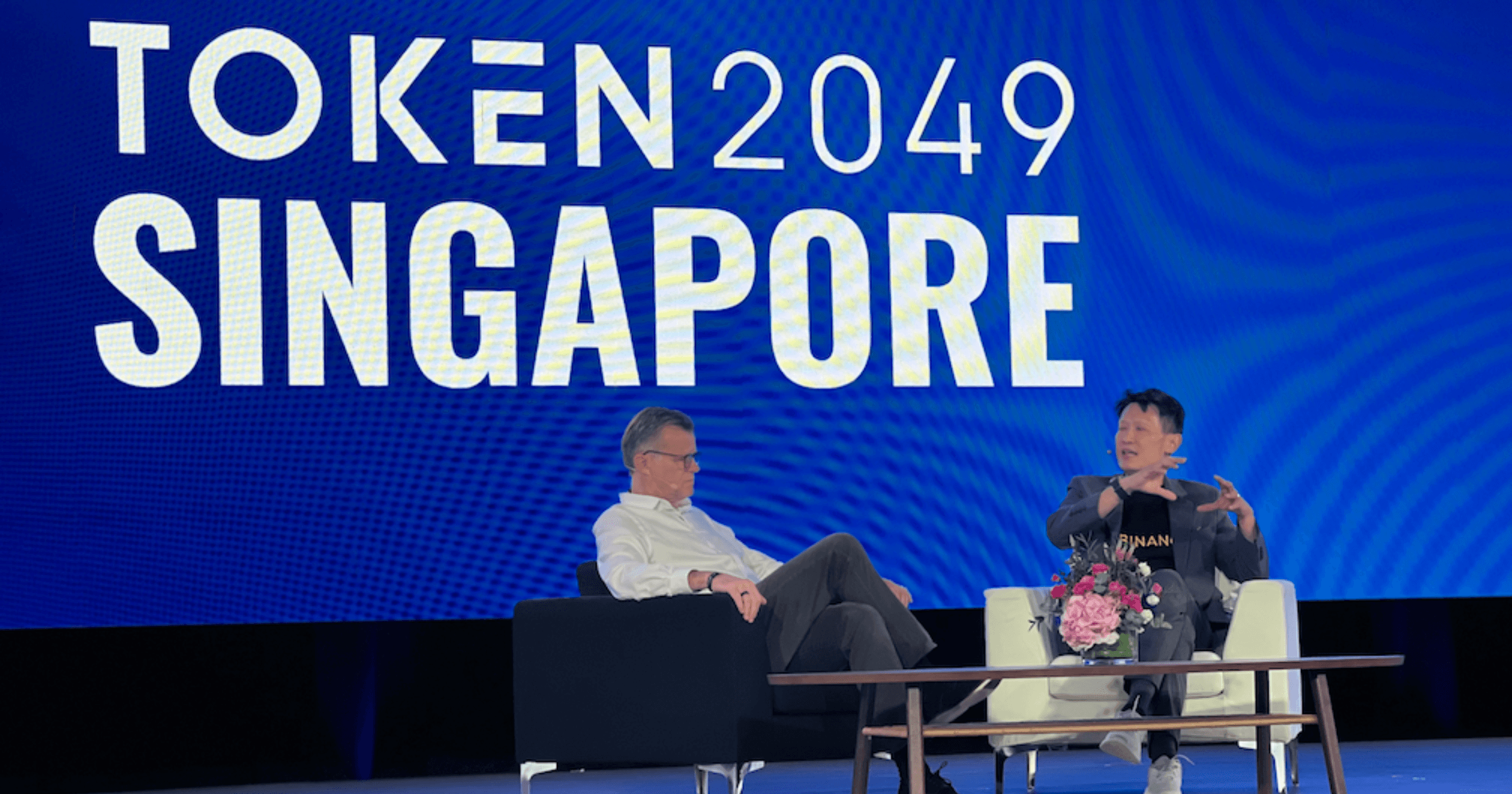 鄧偉政登TOKEN2049演講:機構投資增加,幣安下一步全球合規!