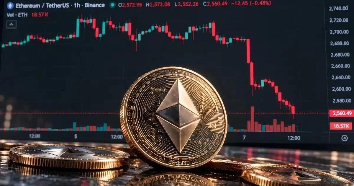 以太幣跌破2600鎂!13.5億多單恐面臨清算踩踏,ETF流出額也擴大