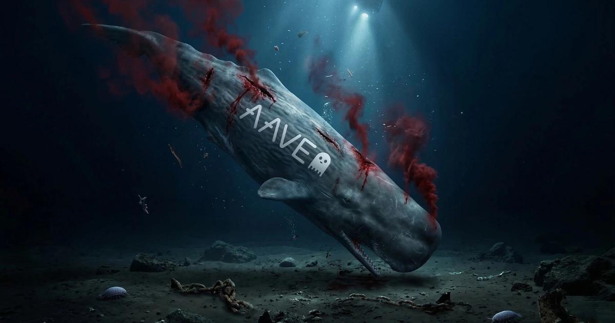 史上最大滑點事故!巨鯨想用5千萬鎂買AAVE幣,但只換到3.6萬鎂