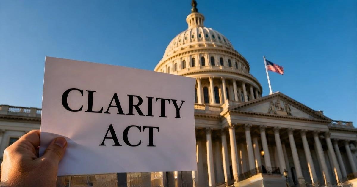 超百家加密企業呼籲:美國國會應速審CLARITY法案,否則技術資金恐出走