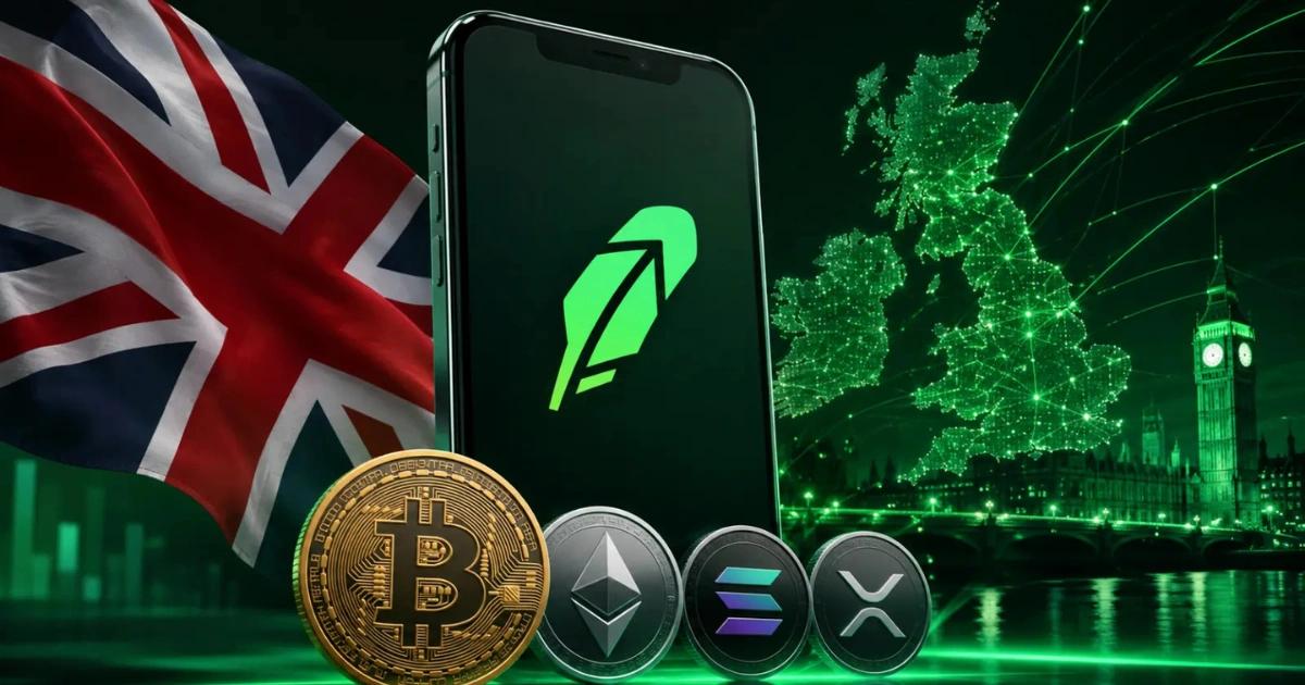 Robinhood進軍英國市場!零手續費搶客、可交易超50種加密貨幣