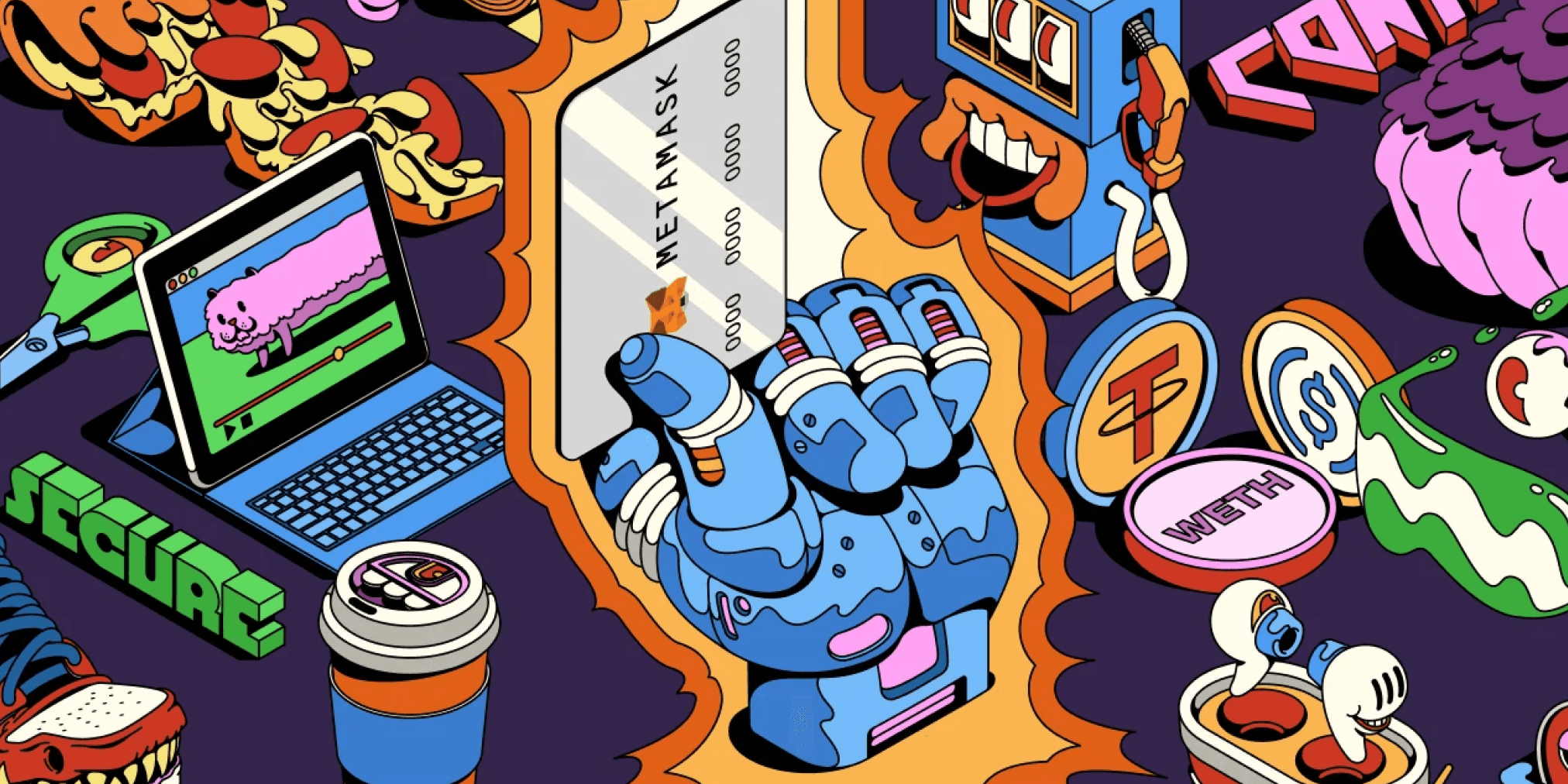 MetaMask 與 Mastercard 和 Baanx 合作推出簽帳金融卡,實現加密貨幣即時支付。可以用小狐狸清購物車了!MetaMask 推出「區塊鏈金融卡」,2 區域用戶搶先試用